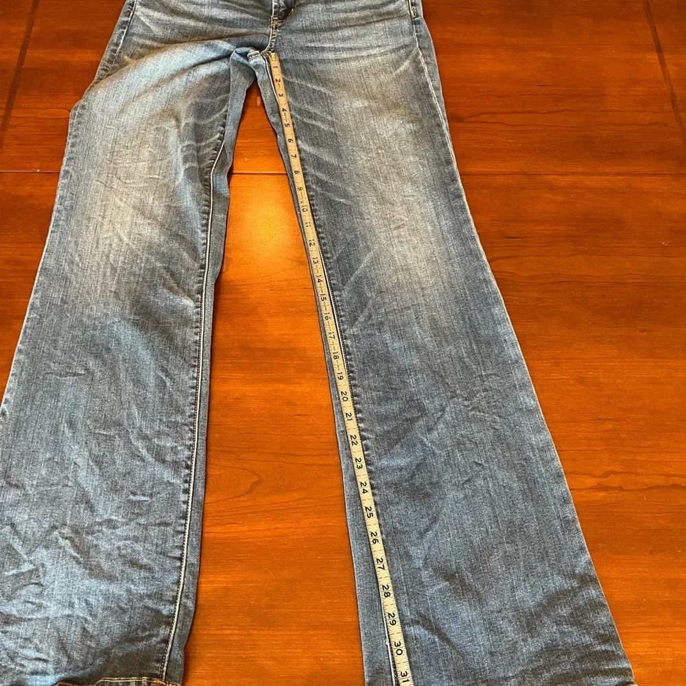 American Eagle Women’s Boyfriend Jeans Super Stretch Favorite Size 10L - Picture 13 of 14